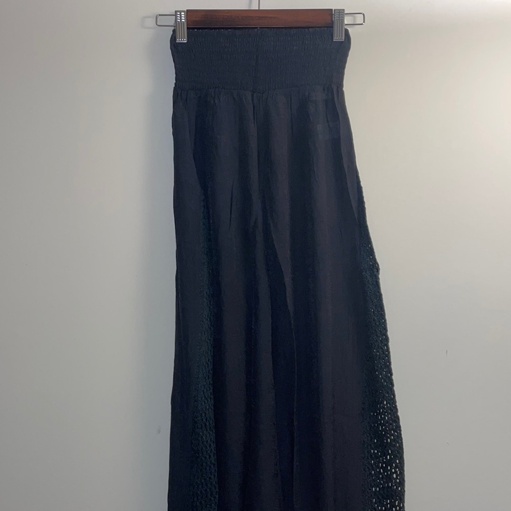 Elan NWT black pants with mesh siding resort collection pants